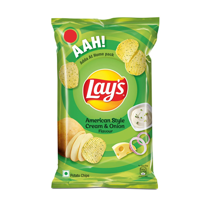 Lays Chips American Style Cream & Onion Flavour 